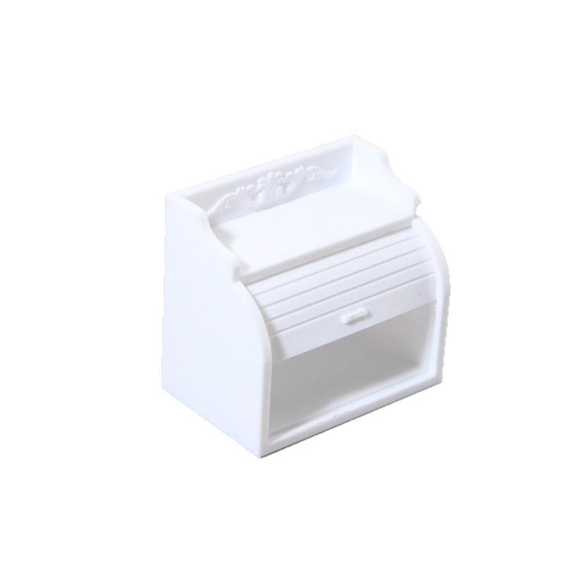 Dollhouse Miniature Kitchen Food Toys & Storage Organizer