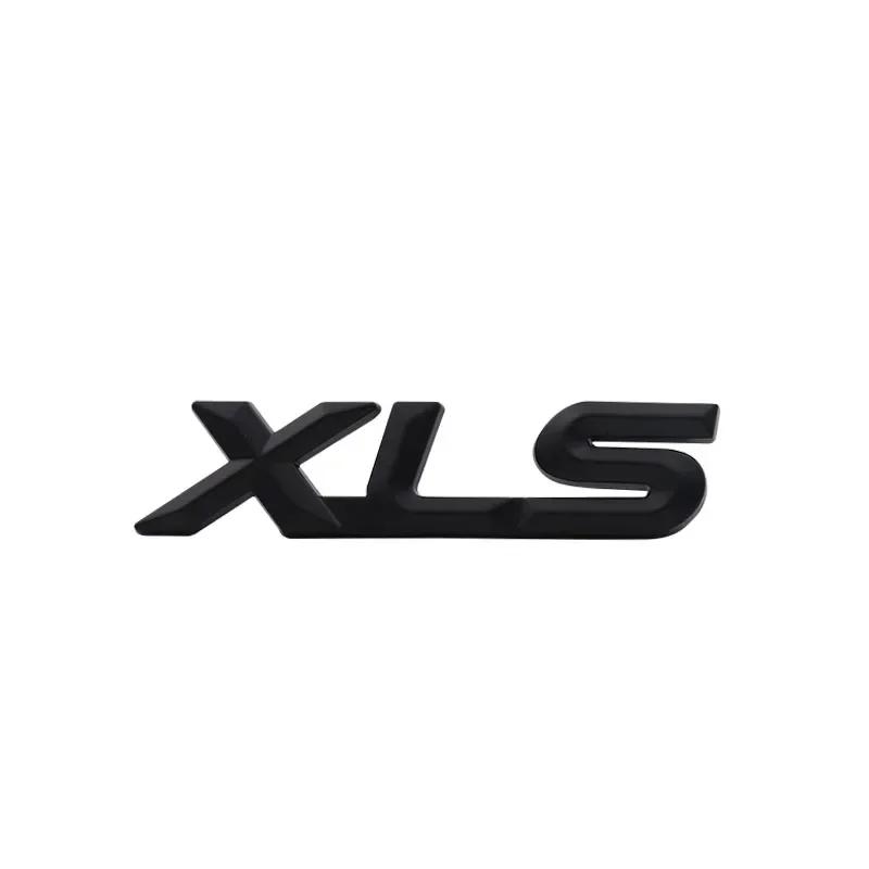

3D Car Styling XLS car Hood Fender Rear Decal Emblem Badge Sticker чёрный