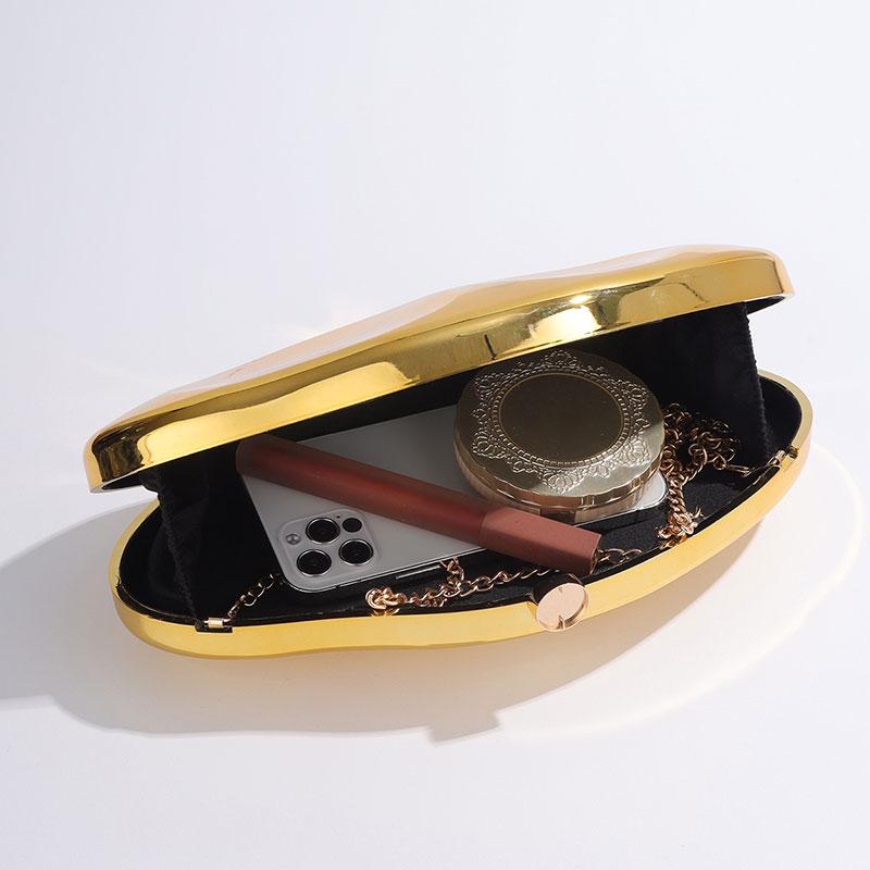 Evening Bag Clutch Shoulder Crossbody Hangbags Luxury Brand Designer Rose Gold Small Purse Woman Clutches Wedding With Pearls