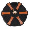 13 Inch Pressure Washer Surface Cleaner 2500PSI Working Pressure 1/4 Inch Quick Plug with 2