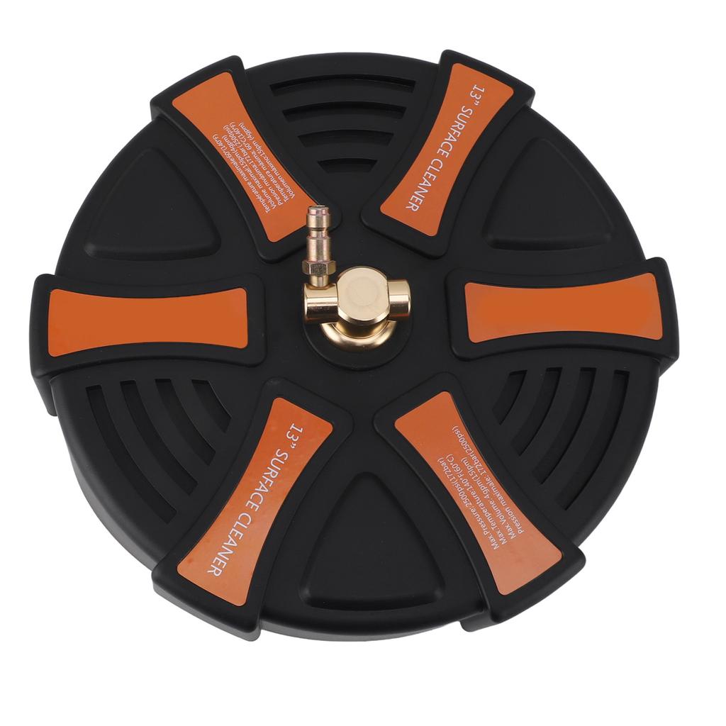 13 Inch Pressure Washer Surface Cleaner 2500PSI Working Pressure 1/4 Inch Quick Plug with 2