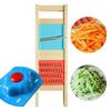 Wooden Potato Grater Cucumber Vegetable Slicer Salad Kitchen Shredder Cheese Carrot Chopper Potato Peeler French Fry Cutter