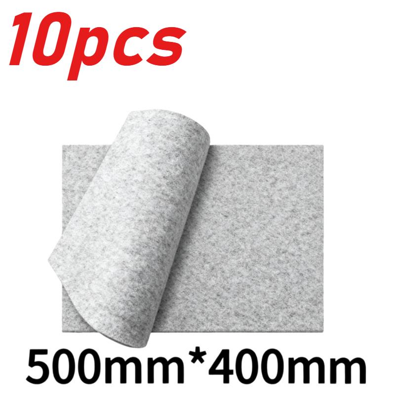 Disposable Felt Car Floor Mats for Pet Mud Snow Waterproof Thick Absorbent Protective Cover Car Detailing Interior Accessories