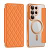 Flip Card Slot Wallet PU Leather for MagSafe Plating Case for Samsung Galaxy S26 Ultra S25 Edge S24 S23FE S22 Plus A57 A37 Cover