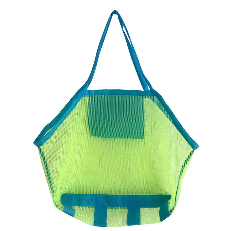 Children Protable  Beach Toys Bag Kids Beach Bag Toys Storage Bags Swimming Large Beach Mesh Pouch