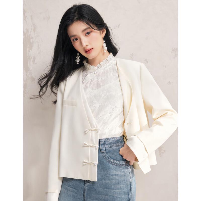 

Qiu Shui Yi Ren 2025 Весенняя городская куртка-двойка XL