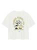 NORDISK Flower Graphic Short Sleeve T-Shirt - W_Off White