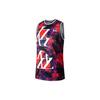 Printed Basketball Sports Vest Men Tops Classic-Red 152211211-1
