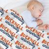 Bucknell University Throw Blanket Baby Softest For Decorative Sofa Luxury Thicken Blankets