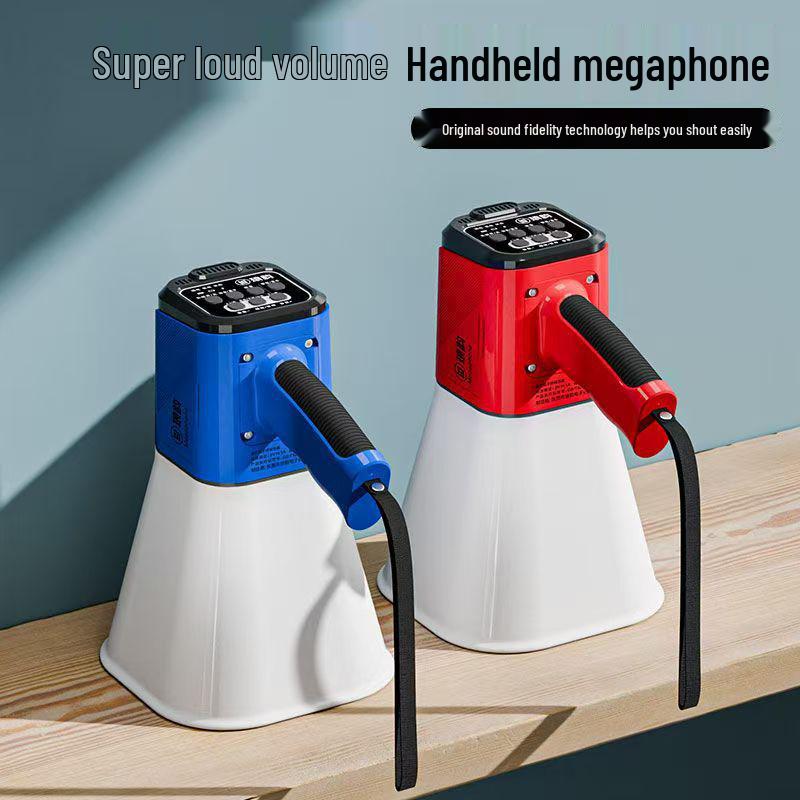 

Langyun Outdoor Handheld Speaker: Amplifies Voice, Records, and Promotes for Street Vendors and Markets. C69 Standard 240s Card Bluetooth Dual Lithium червоний