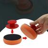 1/2/3/4pcs Car Wax Applicator Pads Set With Red Handle Soft Sponge Applicators Foam Wax Pad For Polishing And Cleaning Cars