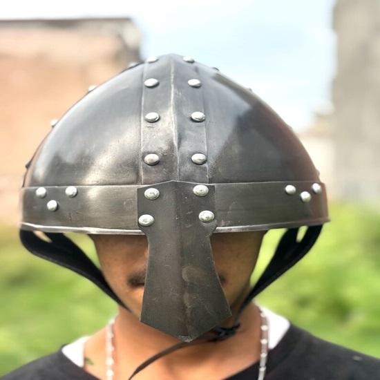 18GA Medieval Norse Bascinet Viking Warrior Battle Armor Helmet For Cosplay Gift