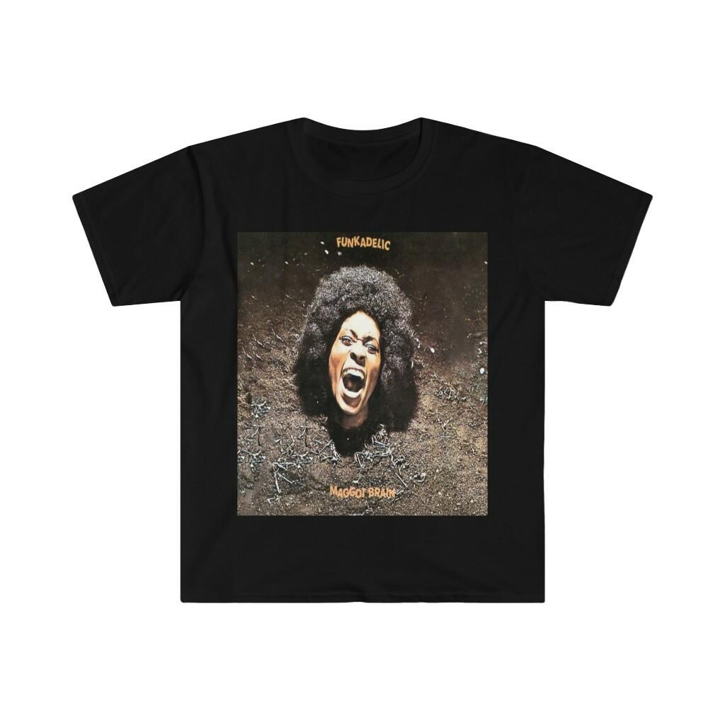 Soft Cotton T-Shirt Mens Womens Tees Top. Funkadelic Maggot Brain 2XL