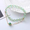 Natural Strawberry Green Crystal Bracelet For Women Bangles Women Fashion Jewelry Accessories Gift