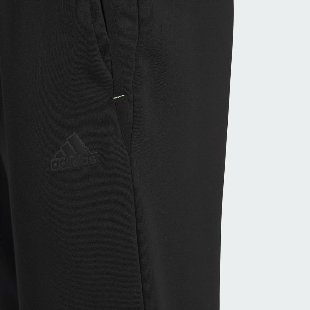 adidas TECH RAIN KNIT JOGGERS Casual Pants Men's Black JI8675
