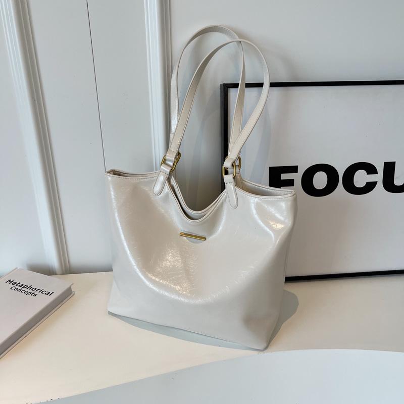 Leder-Einkaufstasche, Damen-Umhängetasche, große Kapazität, Handtasche
