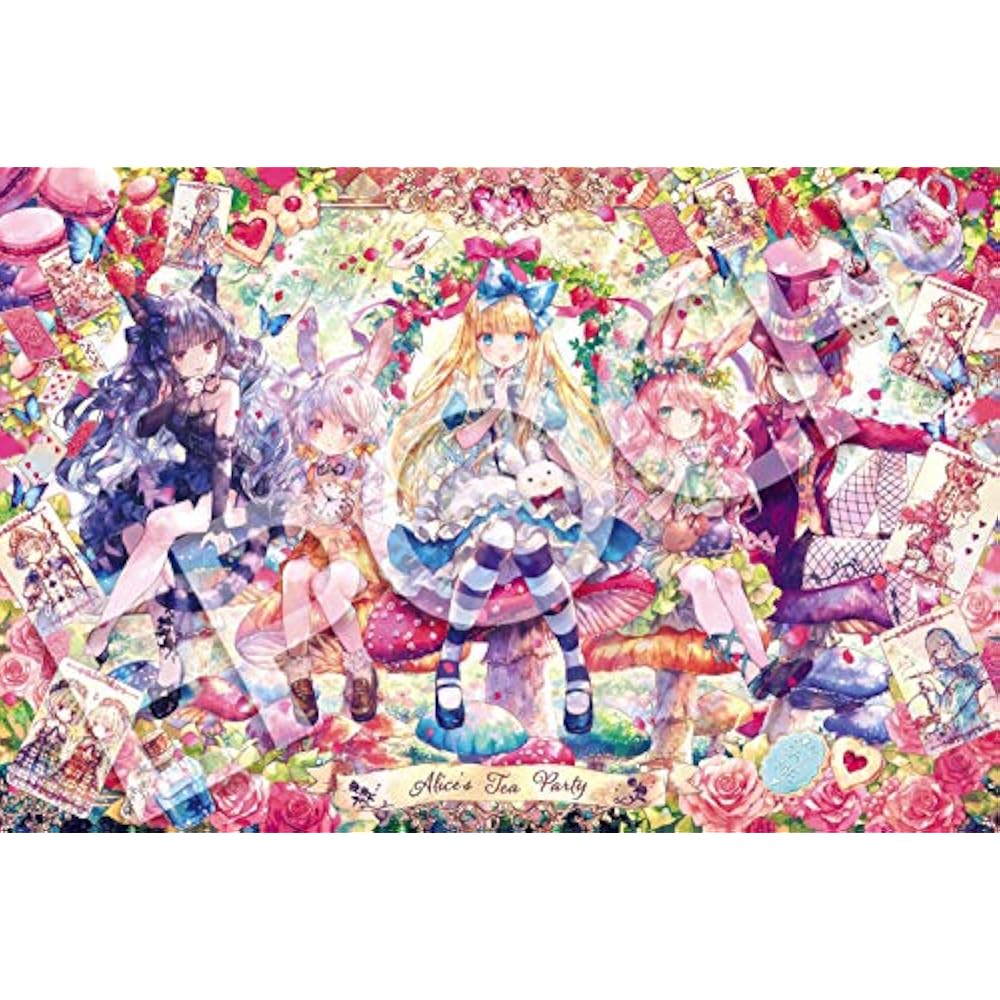 Epoch 1000 Piece Jigsaw Puzzle Illustration/Art Fantastic Art/Alice's Tea Party (50 x 75 cm) 11-6...