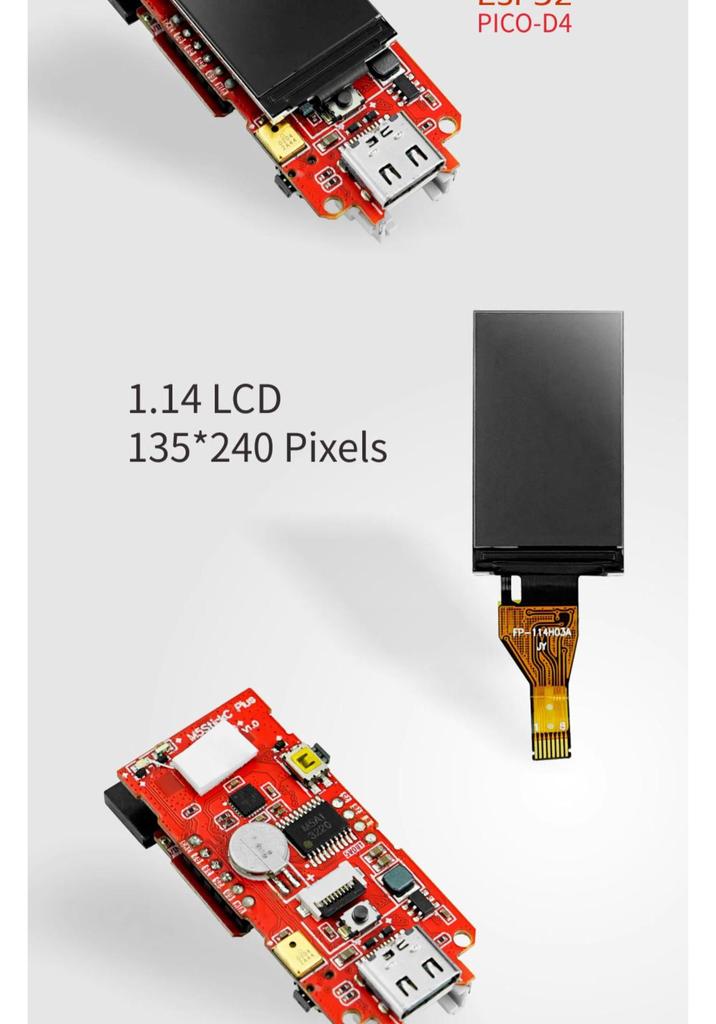M5 StickC PLUS ESP32 IoT Dev Board - New Model with Graphical Programming Kit