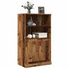 VidaXL Highboard Old Wood 60x35.5x103.5 Cm Engineered Wood, Cabinet, Storage Cabinet, Highboard, Cabinet 857147