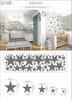 Wall stickers, shapes, sets, stars