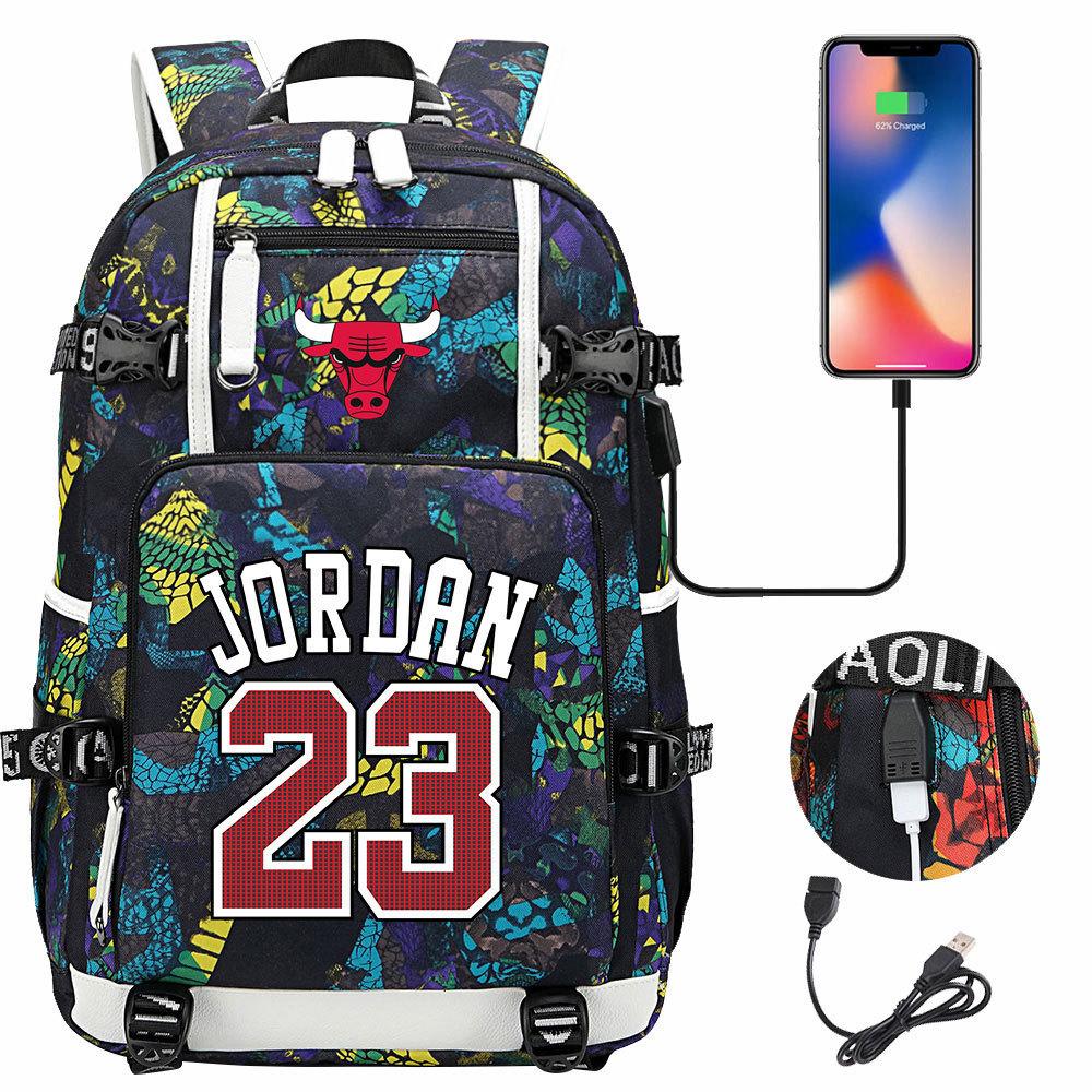 3 Piece School Backpack Set for Students Large Capacity Oxford Cloth Schoolbag with Shoulder Strap and Pencil Case