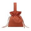 Casual nylon portable handbag women's simple and lightweight wrist bag niche fashion drawstring bucket bag trend