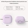 New Case For Apple Airpods 4 Silicone Protective Cover With Charging Port Anti-Dust Dirt Dust Plug For Airpods 4 Earphone Case