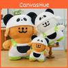 Dress Panda Up Maltese Plush Toy Cute Soft Filled Doll Children Gift Holiday