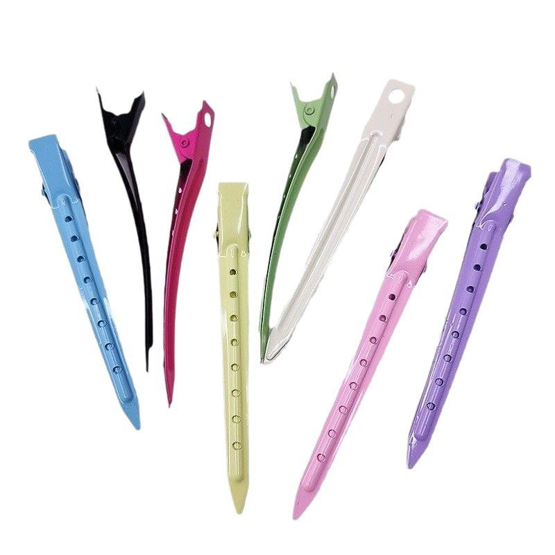 Korean Style Seamless Root Volumizing Hair Clips - Colorful Duckbill Clips for Side Bangs and Flyaways