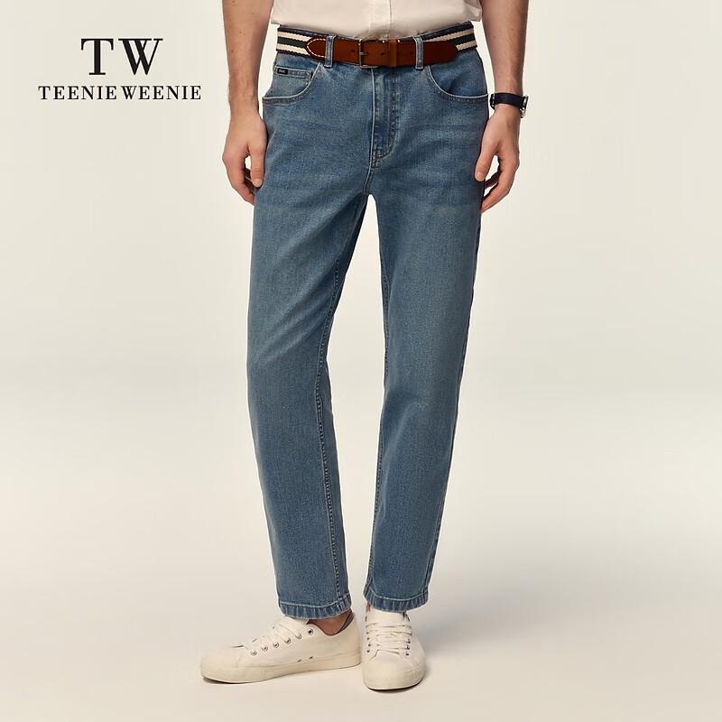 Teenie Weenie Men's Casual Straight-Leg Jeans