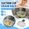 Sink Strainer Basket with Suction Mount Filter Mesh Screen for Kitchen Drain Waste Catcher Durable and Easy To Clean