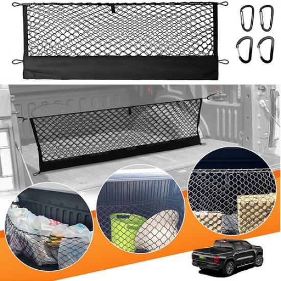 Fit For Ford Ranger 2024 2025 Accessories Envelope Truck Bed Cargo Organizer Net