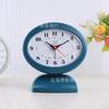 Fashion and Creative Silent Small Alarm Clock, Luminous Clock for Junior High School Students, Desktop Clock, Powerful Wake-up Call, Lazy Clock