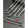 Magnetic Z Shaped Elbow Screwdriver Flat Head 90 Degree Bent Low Profiles Screwdriver for Accurate Manual Tool Handling