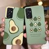 For Samsung A82 Phone Case Butterfly Lavender Matte Cover For Samsung Galaxy A82 A 82 Funda Soft Silicone Shockproof Bumper Capa