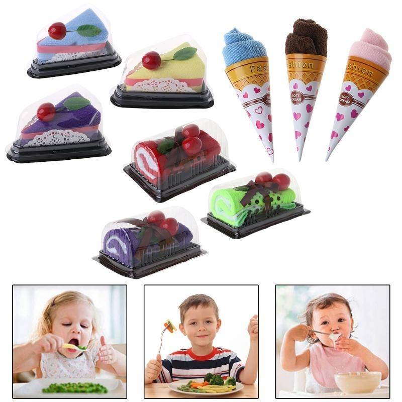 Cherry Cake Sandwich for Swiss Roll Hand Towel Washcloth Wedding Party Gif top sale