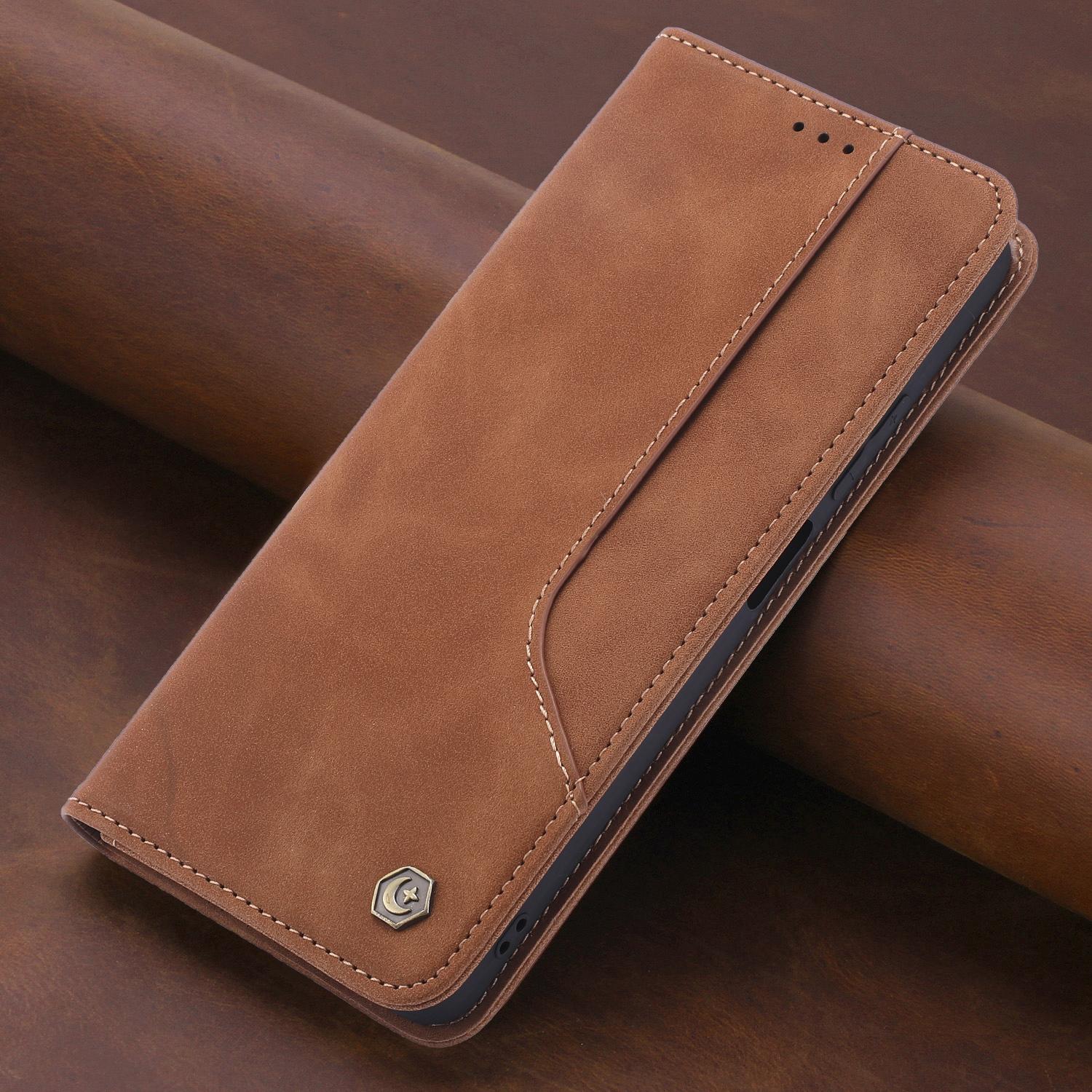 

Flip Leather Case for Samsung Galaxy A15 A35 A55 A16 A36 A56 A05S A14 A34 A54 A53 A33 A23 A13 A52 A22 A32 A12 A04S Wallet Cover Samsung A05S коричневий