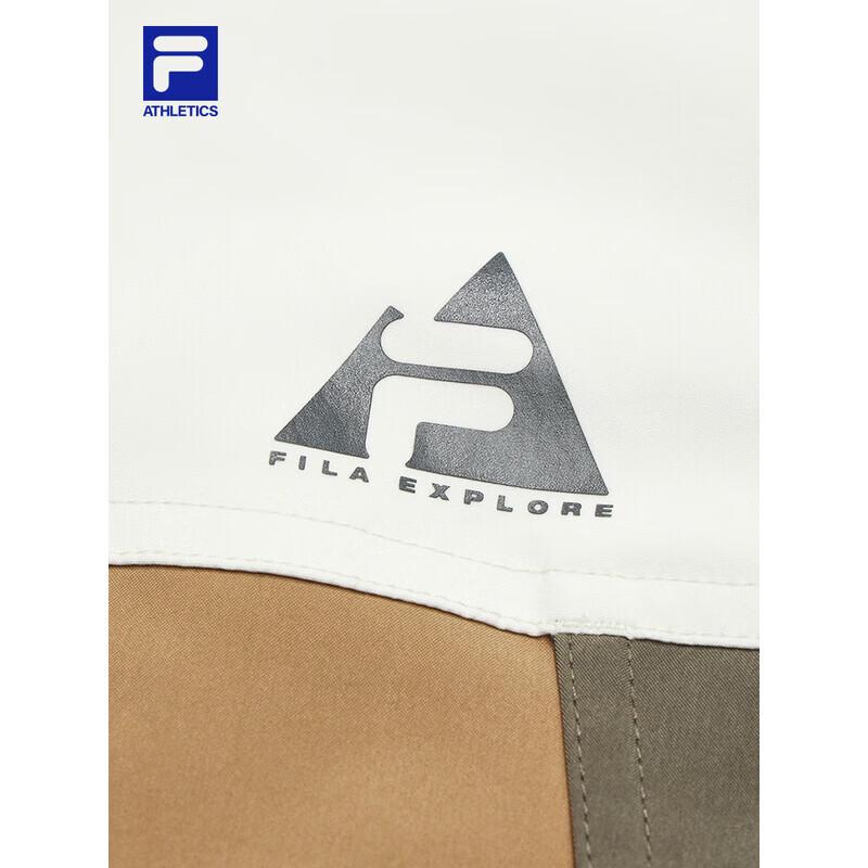 FILA Men's 2026 Spring Color-block Hooded Woven Jacket