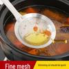 Edelstahl-Schaumlöffel mit Netzsieb für die Küche und den Hot Pot