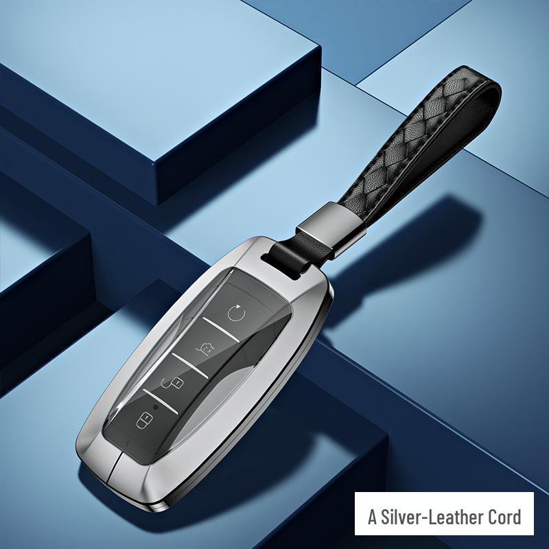 BYD Aluminum Alloy Car Key Case - Qin, Pro, Song, Tang, Han Metal Key Shell