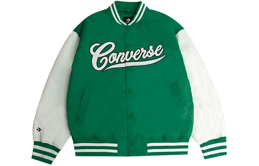Converse Baseball Jacket Unisex Green 10026912-A02 XL