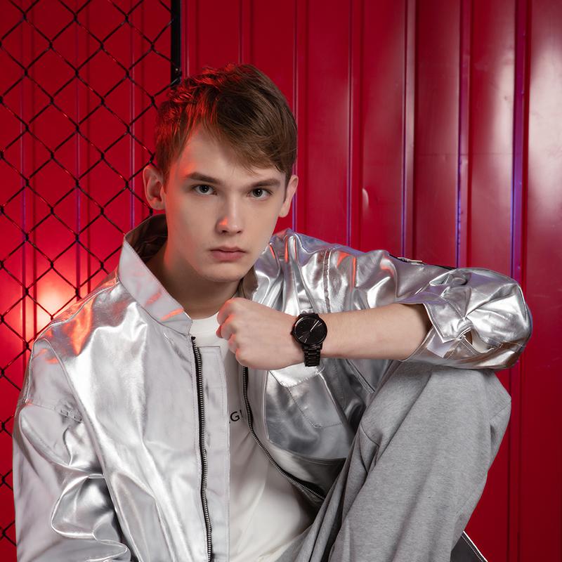 Armani Exchange AE Wrist Watch Quartz Movement Stainless Steel Strap 42mm Black Dial Men's Watches AX2701