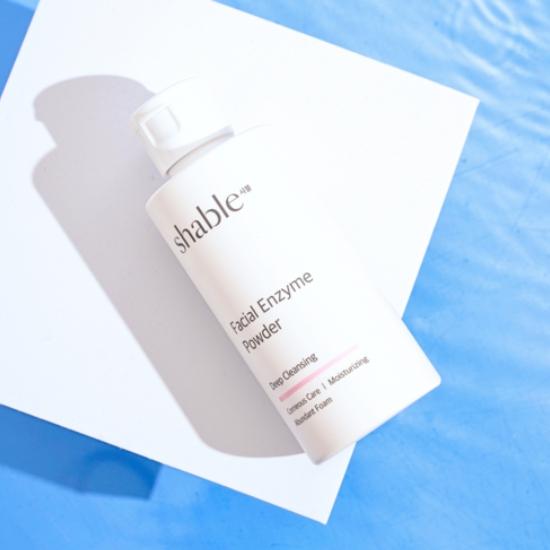 Shable Facial Mildly Acidic Enzyme Powder Wash Enzyme Face Wash Cleanser Facial Powder Foam Cleansing Cleanser Washing, 1 Piece, 70g