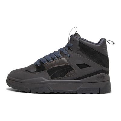 Slipstream Hi Xtreme Antideslizantes Cómodos Zapatos Casuales de Estilo de Vida de Caña Media Unisex Zapatos Casuales Gris Negro 393271-02