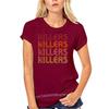 New 2023 The Killers American Rock Band Logo Unisex Black TShirt Size S6XL