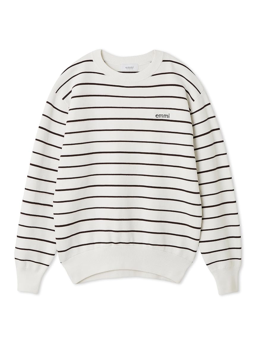 

Emi Logo Milan Rib Top 13WNT254092BORDERF