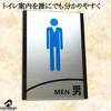 COLORBIRD Toilet Sign Plates, Pair of Men's and Women's Signs, Toilet Sign, Toilet Plate, Door Plate, Sign Plate