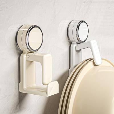 Suction Cup Basin Rack HookNo-drilling Kitchen Wall-mounted Cutting Board Basket Storage Rack