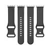 For Samsung Galaxy Fit Silicone Watchband Leopard Printed Replacement Watch Strap