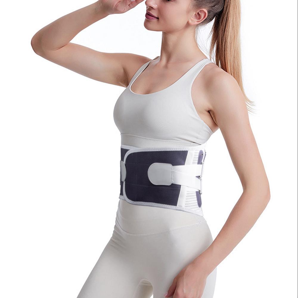 Durable And Safe Lower Back Brace For Back Pain Relief Breathable Lower Back Support For Women Men Adjustable Lumbar Support Belt With 7 Stays